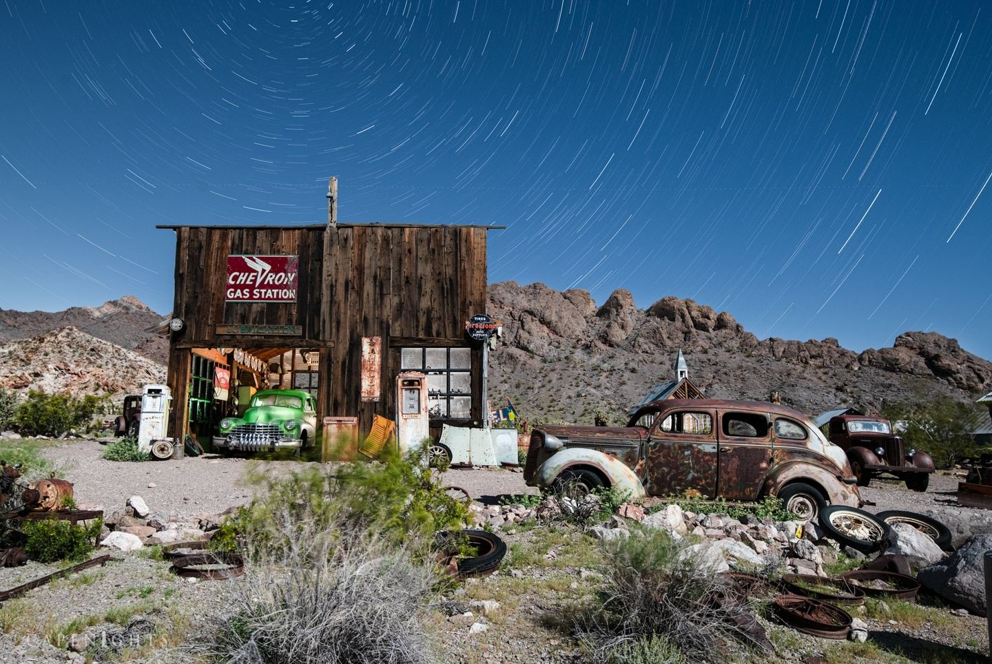Nelson Ghost Town - Dark Sky Edition