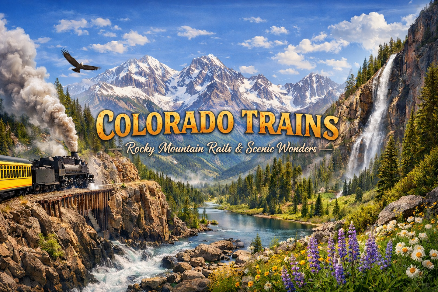 Colorado Trains- Rocky Mountain Rails & Scenic Wonders in Denver, CO, USA