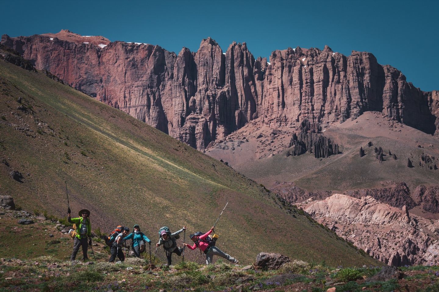 Mt. Penitentes ascent