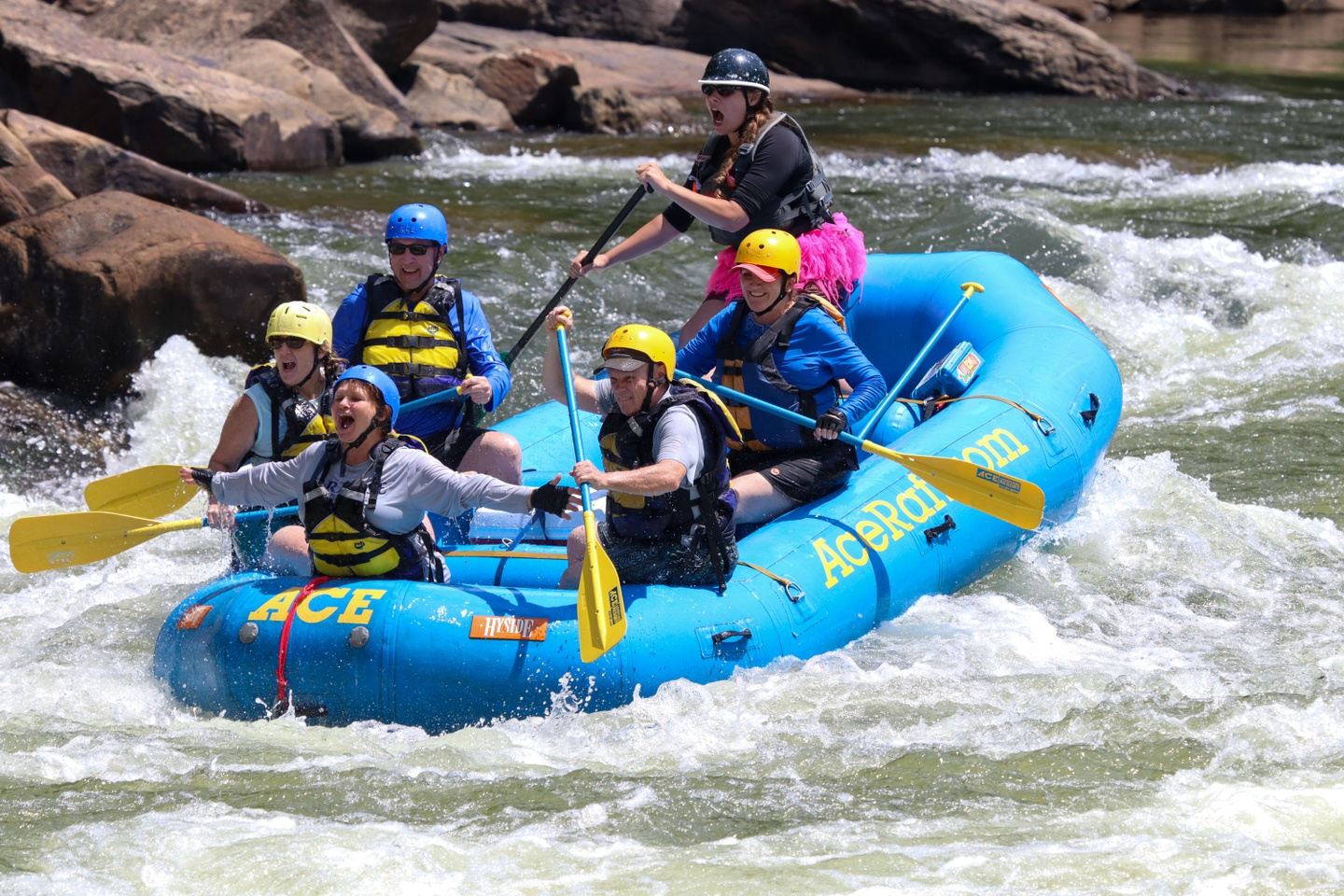 Whitewater Rafting Weekend