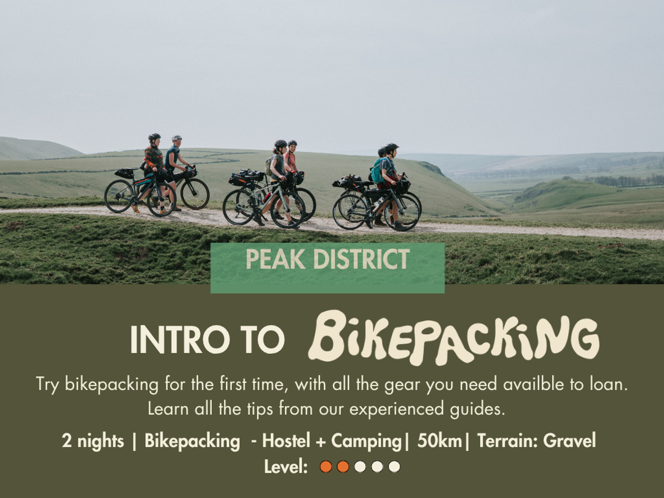 Intro To Bikepacking - Peak District