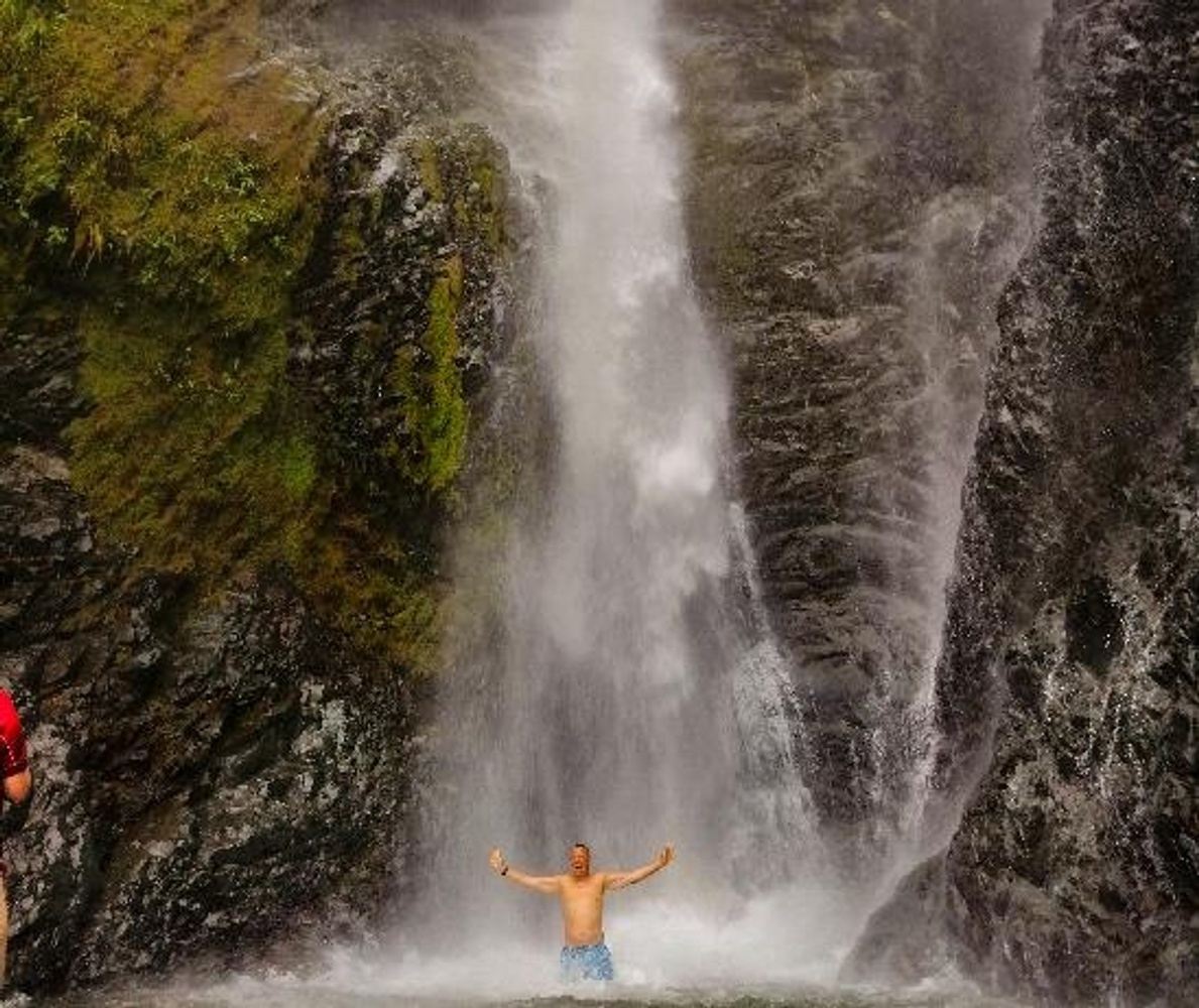 Waterfalls And Cloud Forest From La Danesa