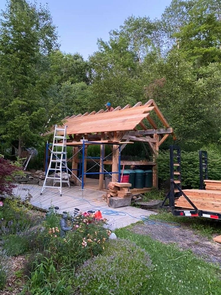 Timber Frame Enclosure & Carpentry Skills Workshop