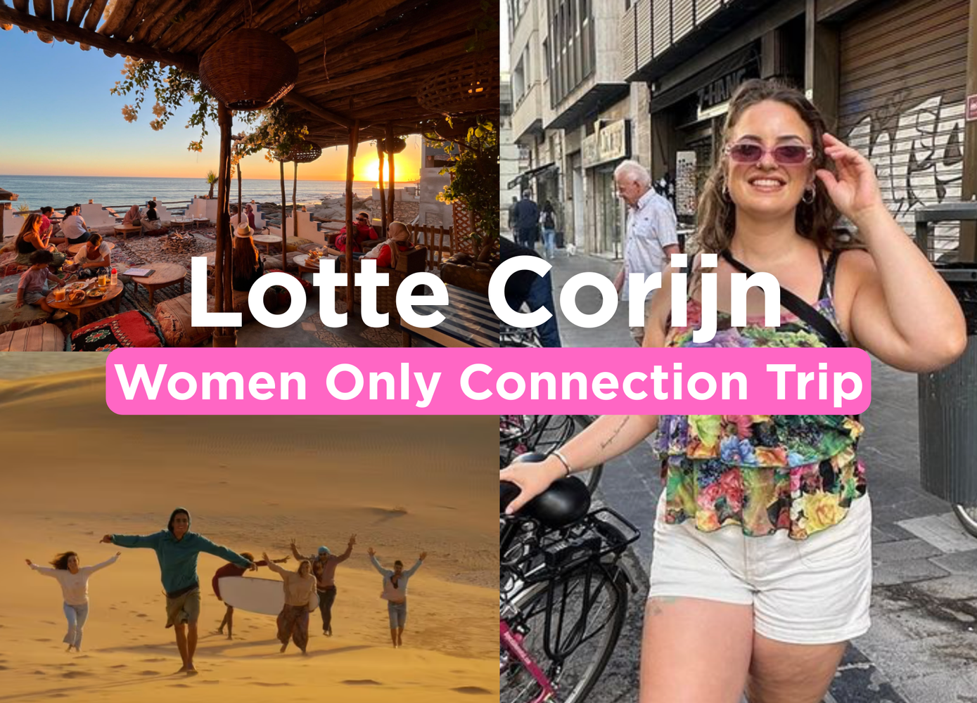 Women Only Connection Trip - Marokko - Fit met Lotte