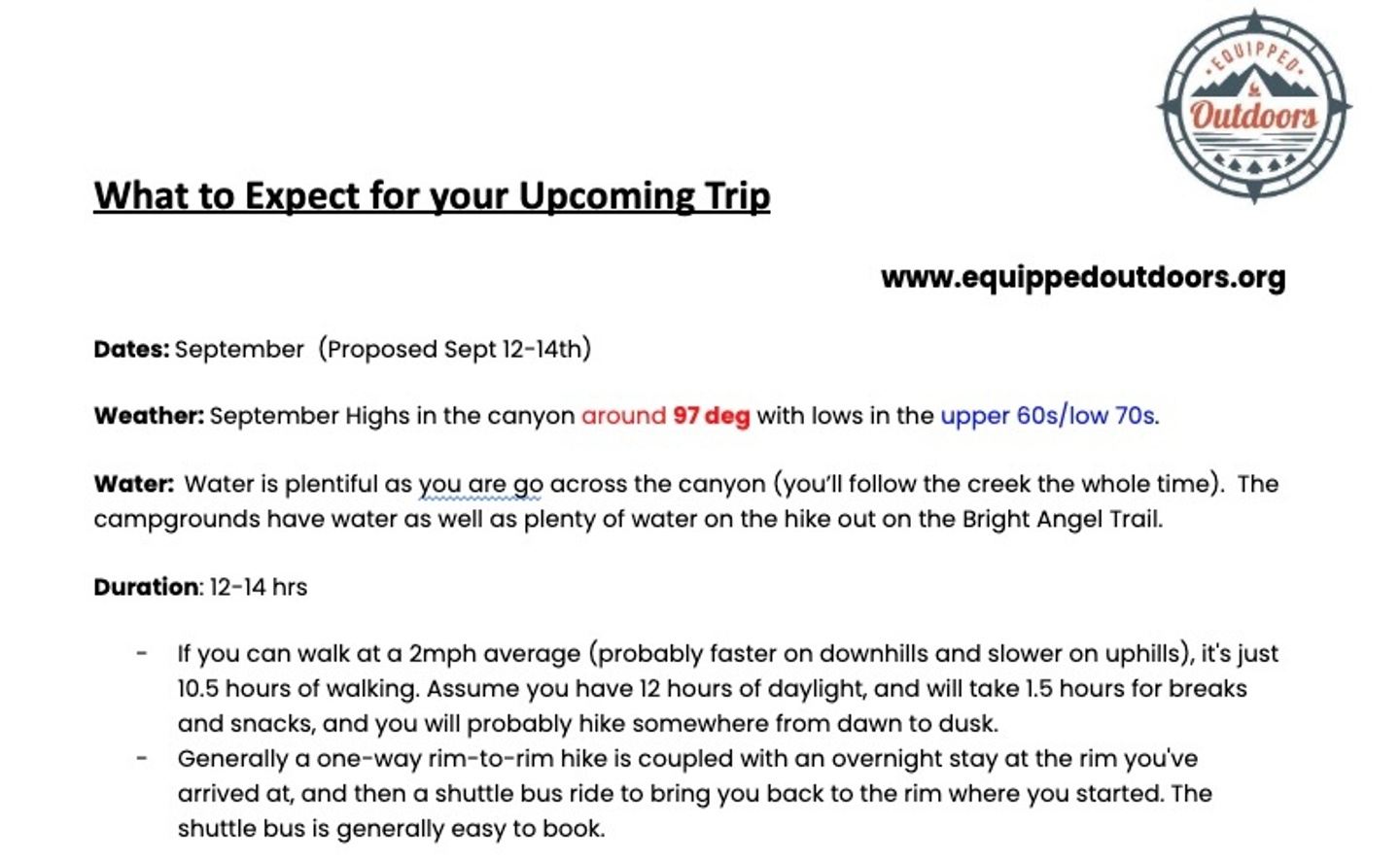 Build a trip