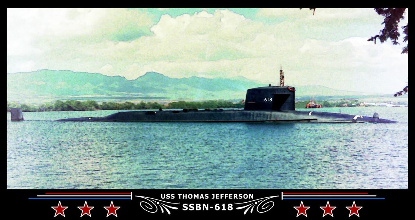 USS Thomas Jefferson SSBN 618 - 2026 Reunion