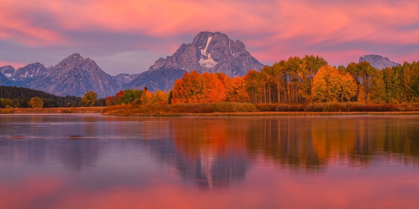 Autumn in the Grand Tetons National Park