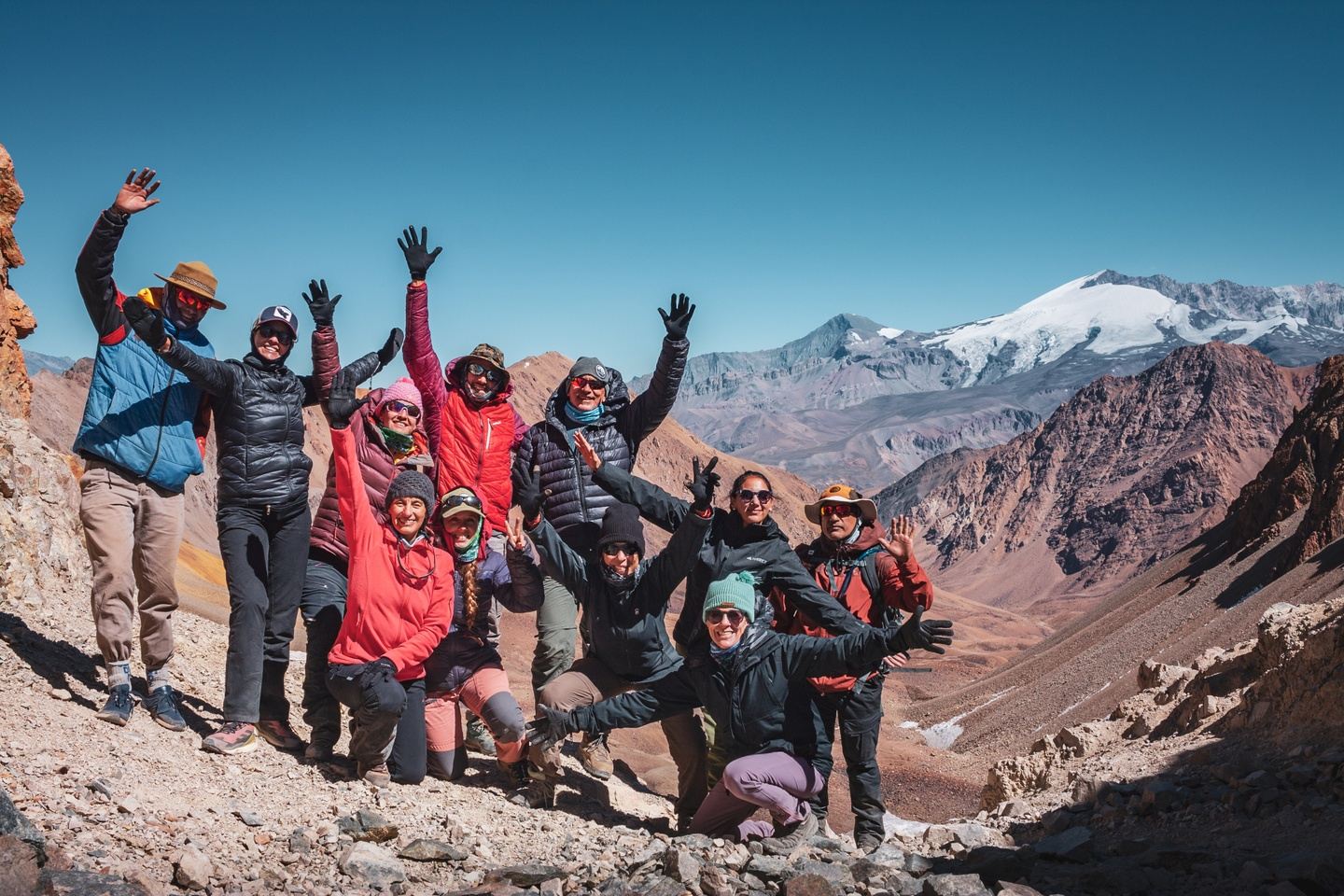 Andes Crossing on Foot