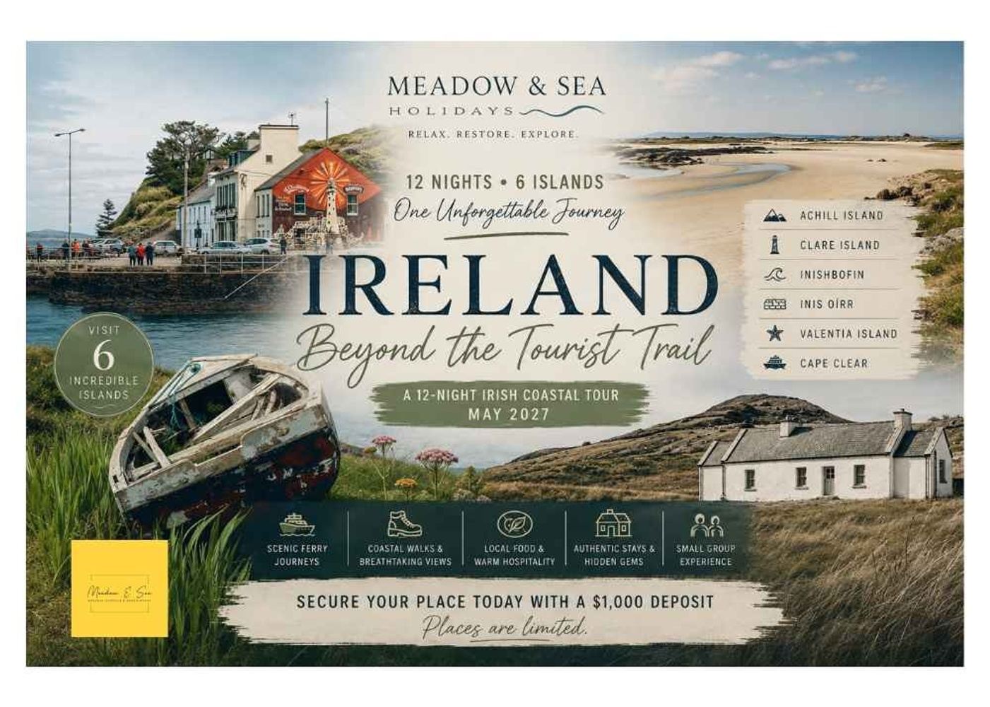 12 Night Irish Islands Coast Trip