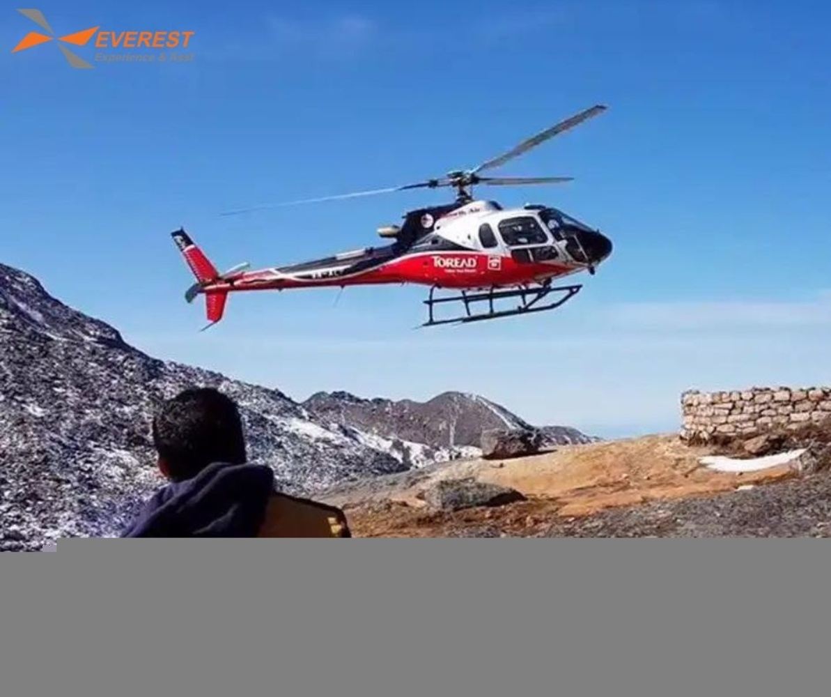 Gorakhshep to Lukla Helicopter