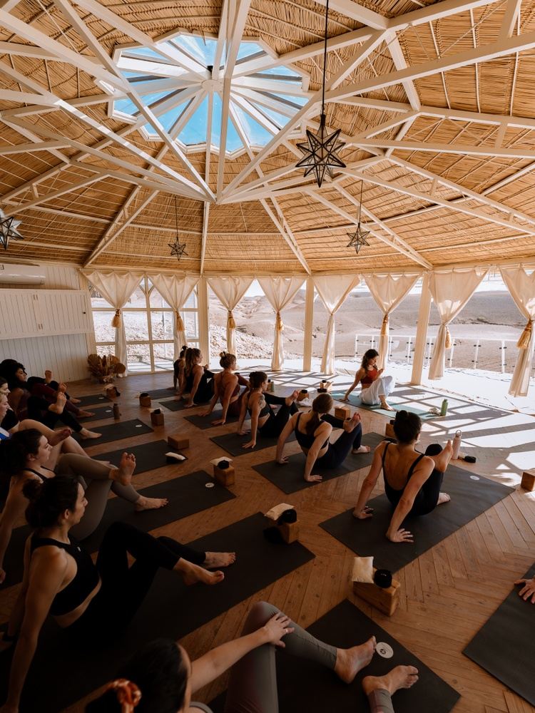 5-Day Yoga & Cycling Retreat Retreat in Marrakech 🚴‍♀️🧘‍♀️☀️🌴✨