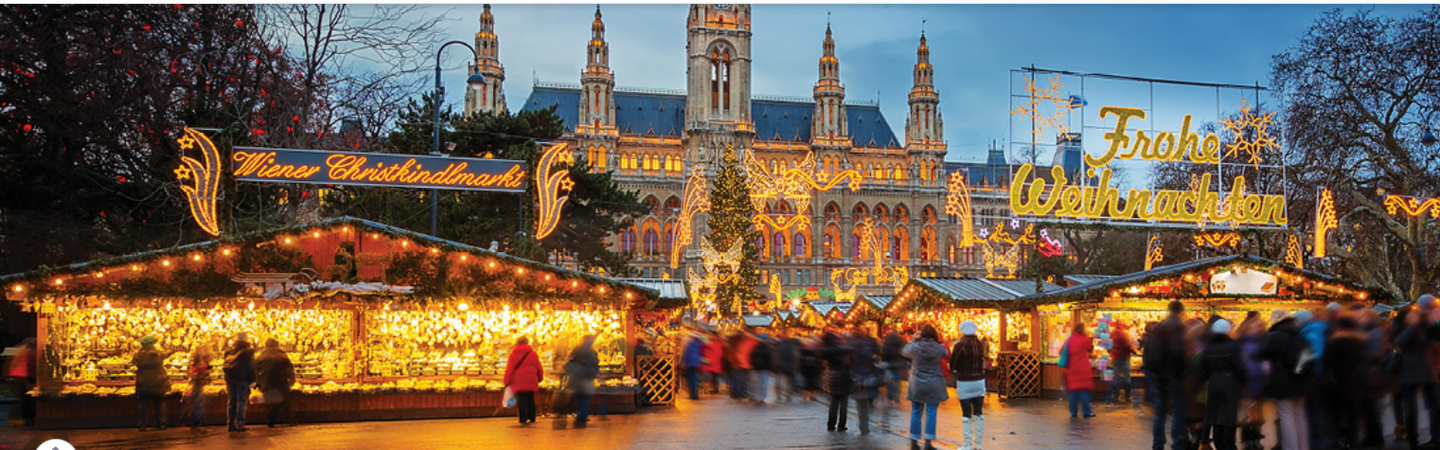 European Christmas Markets featuring Prague, Vienna & Budapest 2026