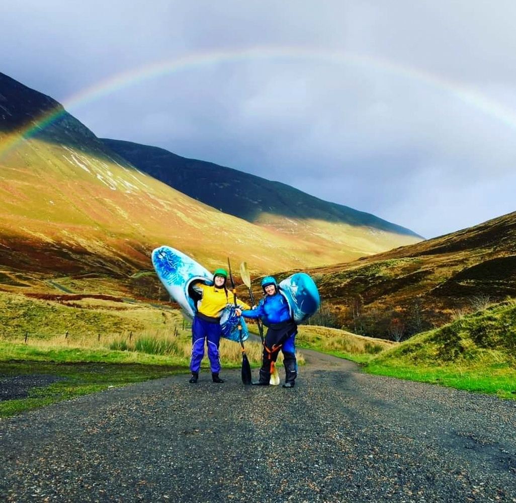 Scottish White Water Kayak Adventure  Grade 3/4 With Georgina & Alex