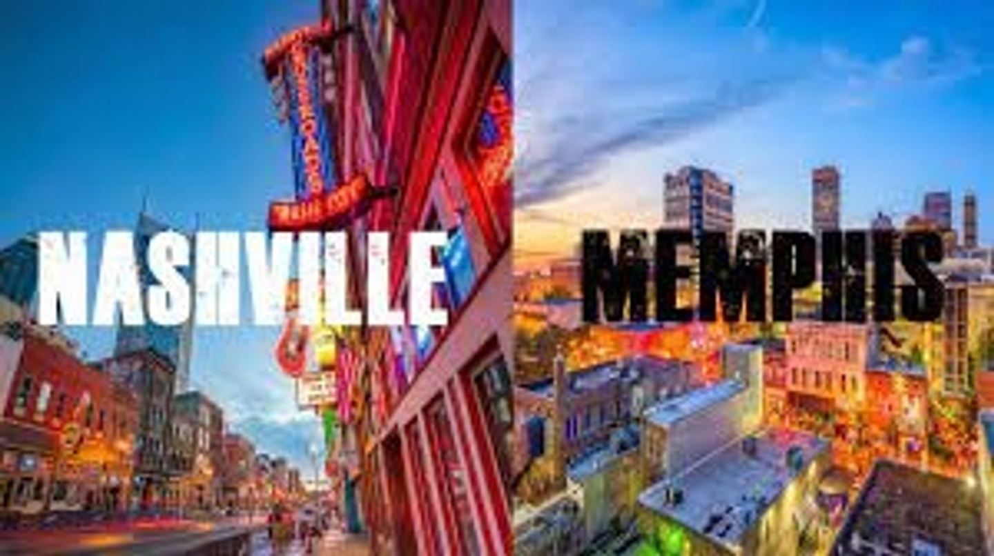Nashville & Memphis, TN