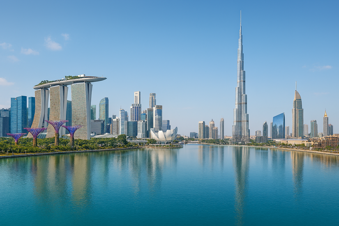 Live Dubai and Singapore Xscape