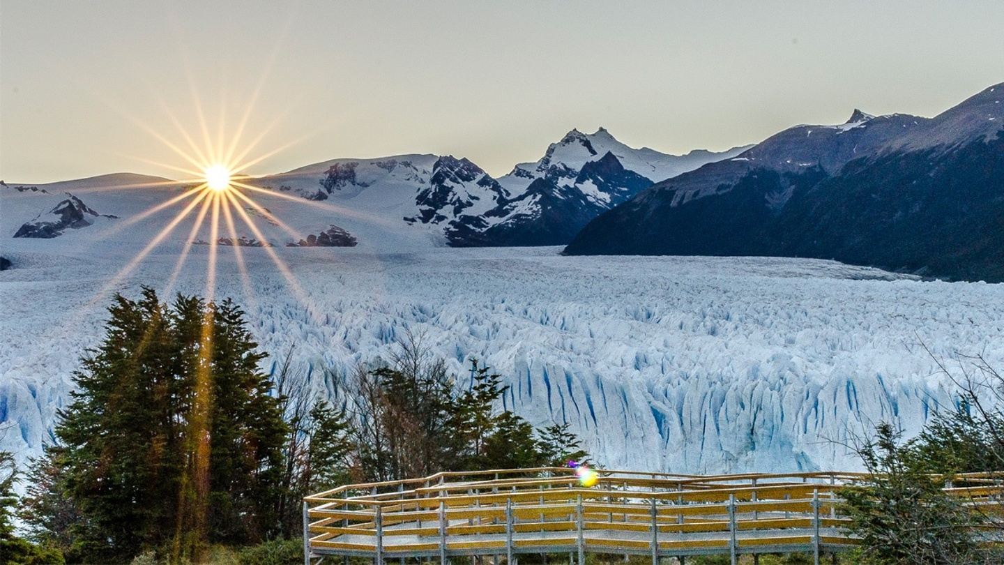 GLACIAR MORENO EN BUS