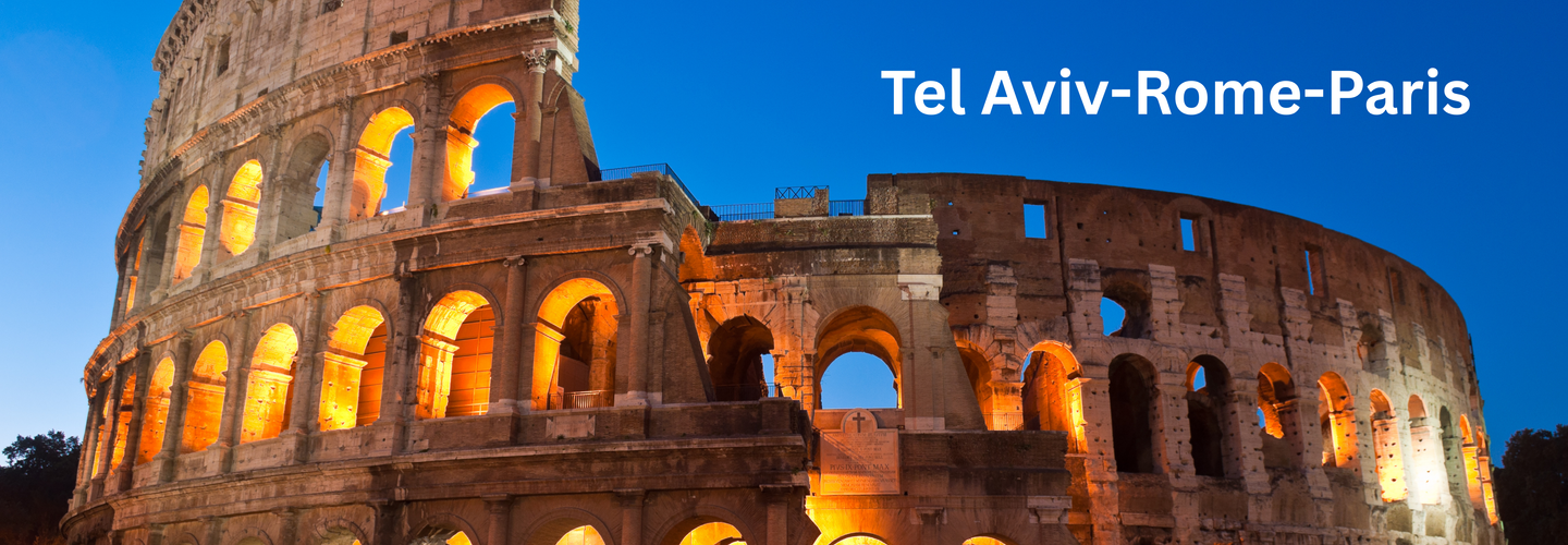 8 Days Italy and France Tour From Israel