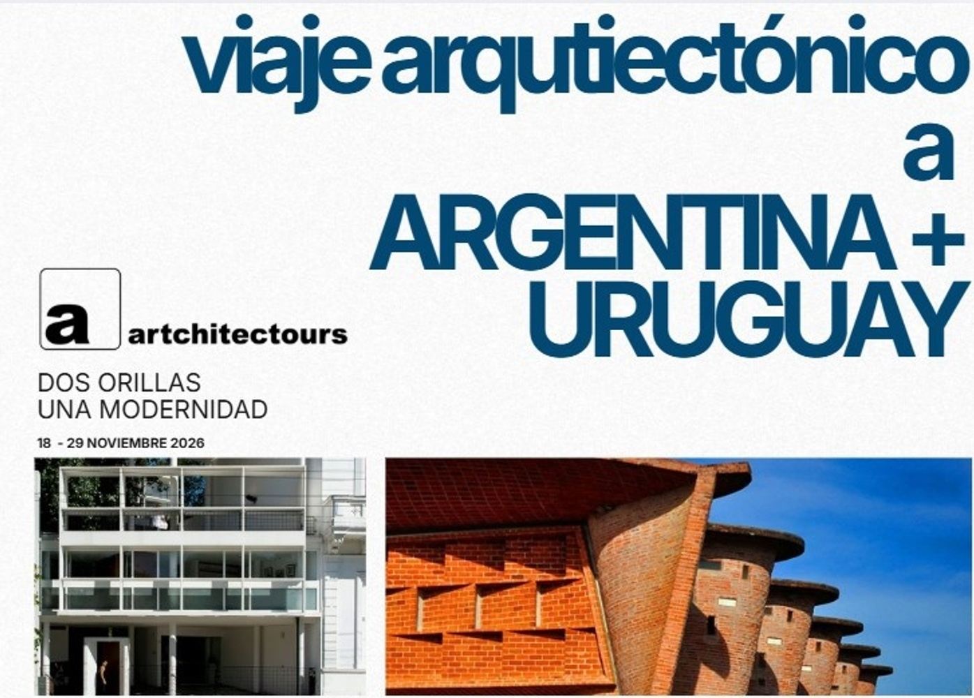 Architectural trip to Argentina + Uruguay