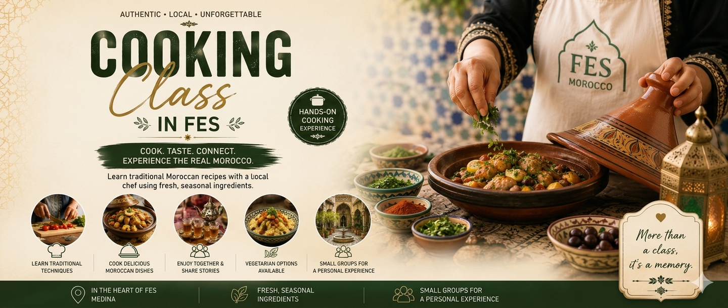 Cooking Class - Flavors of Fes