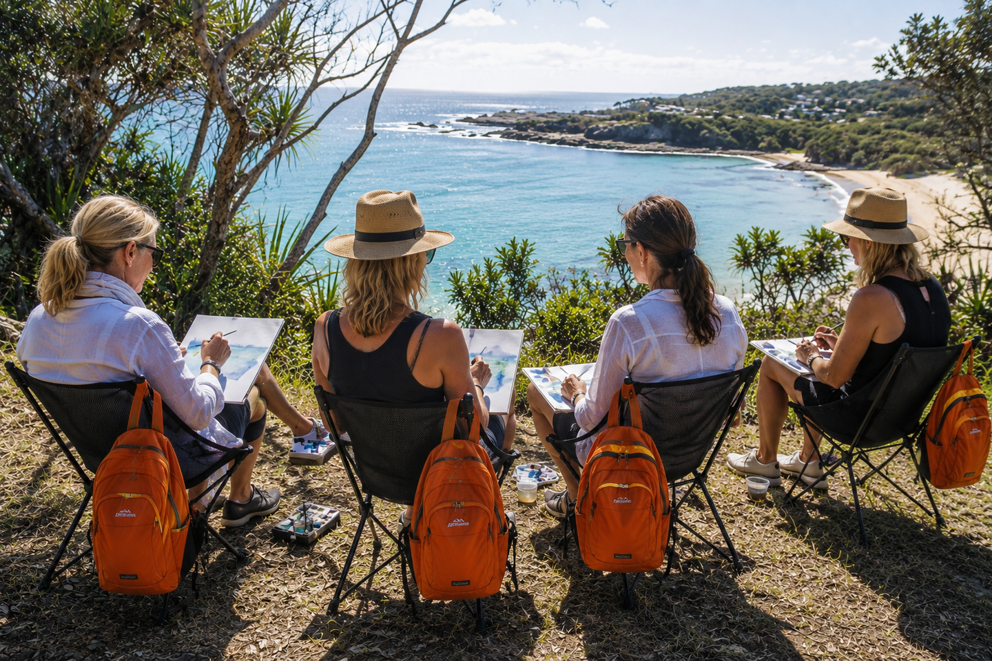 PAINT AND WALK™ Noosa, Queensland 1pm - 4pm