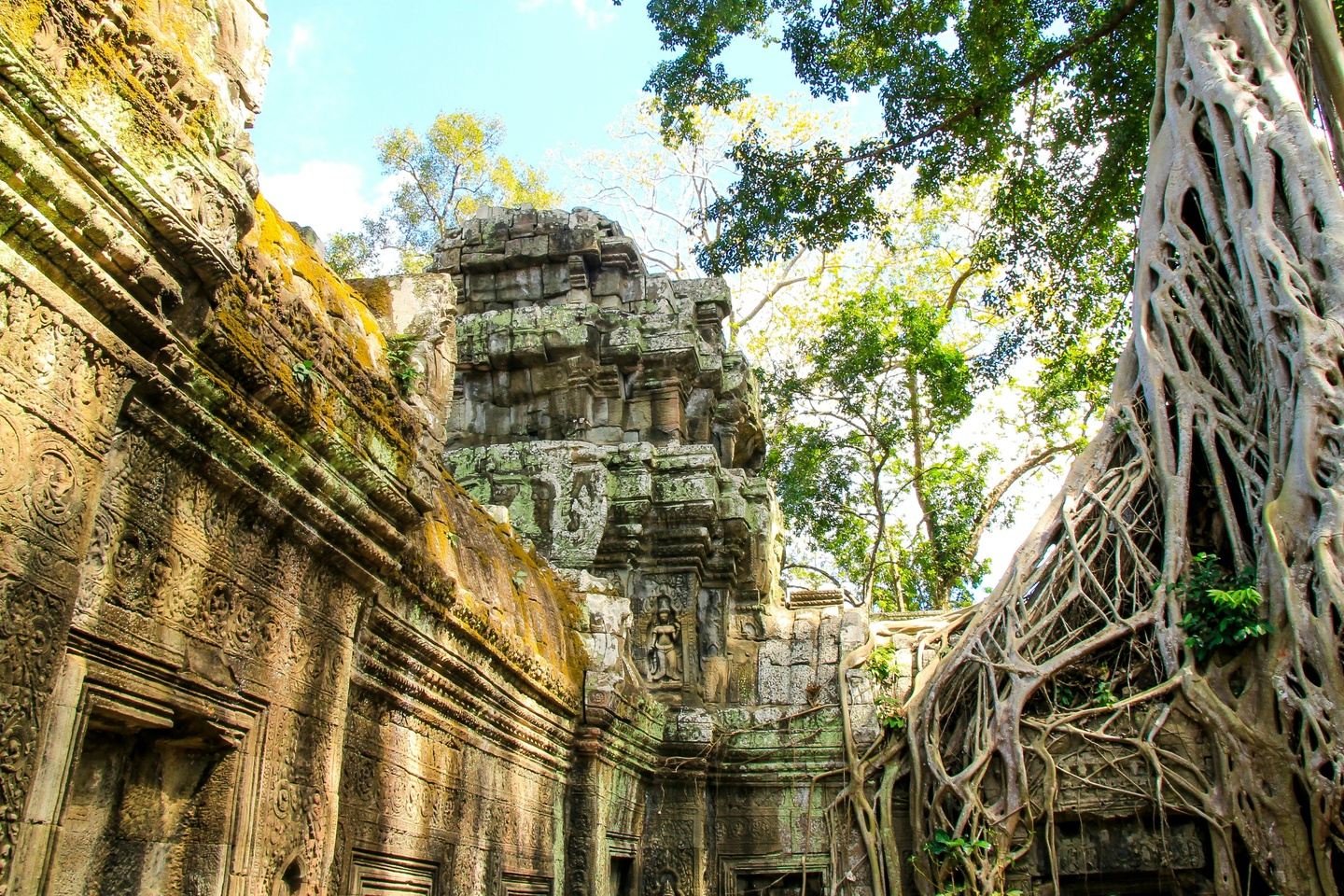 Angkor Wat Retreat. With James Elphick.