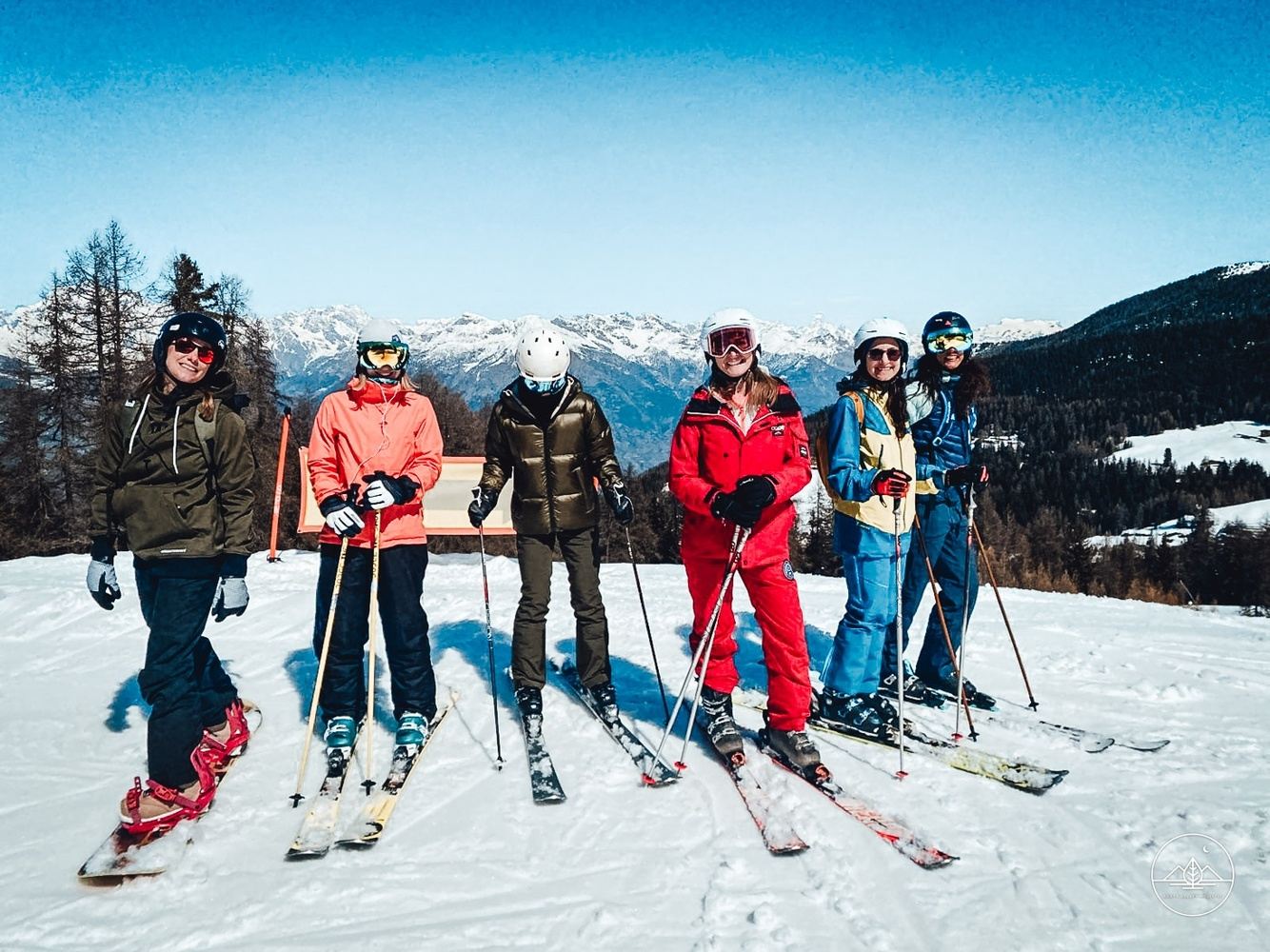 6 Day Women Ski & Flow Retreat in Champoluc, Monterosa Ski Resort