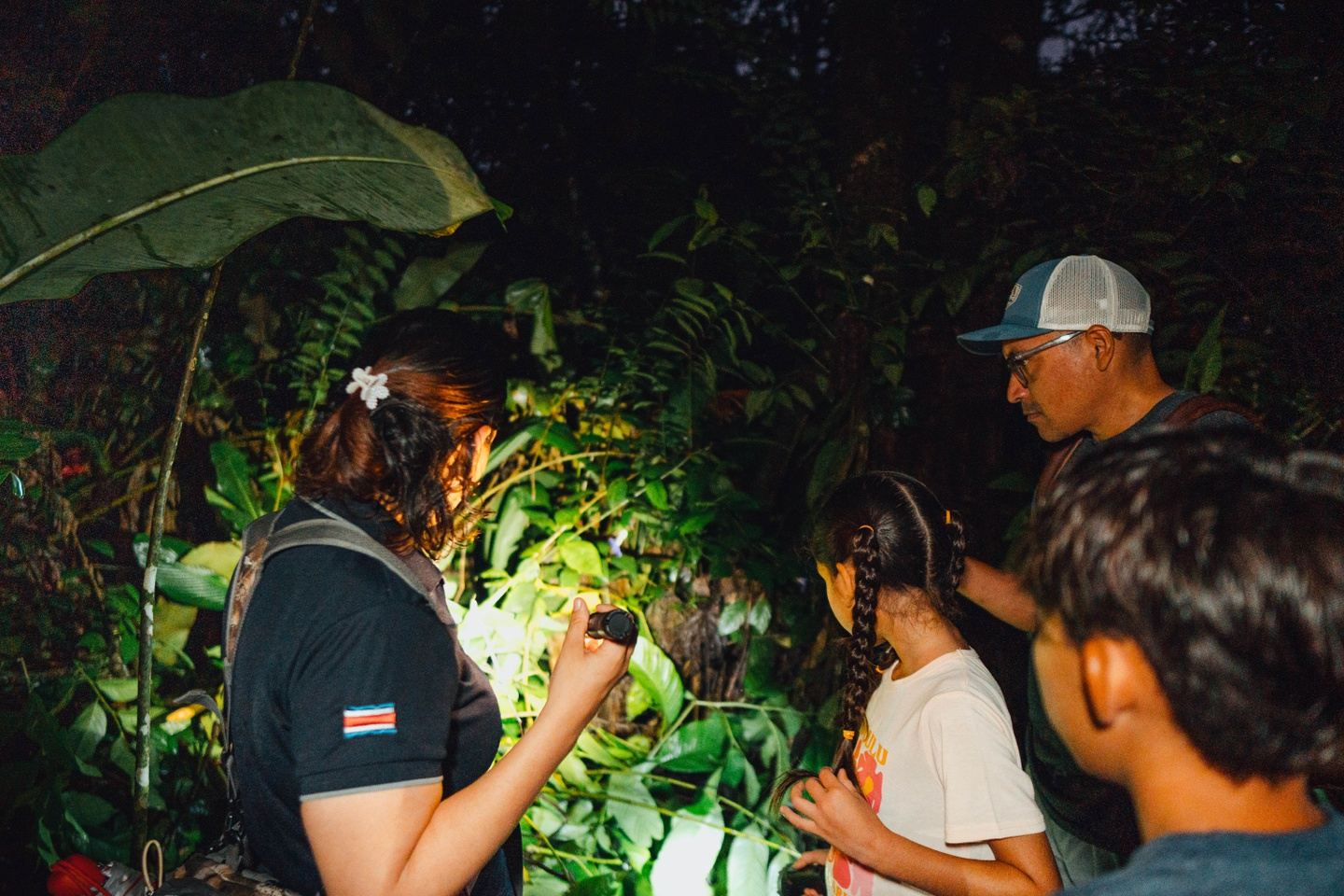 Night Hike in la Fortuna