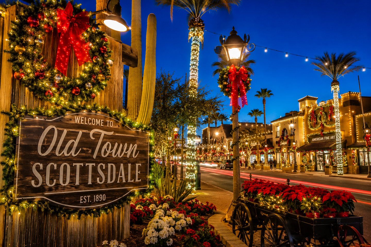 Scottsdale Holiday Shopping & Lights