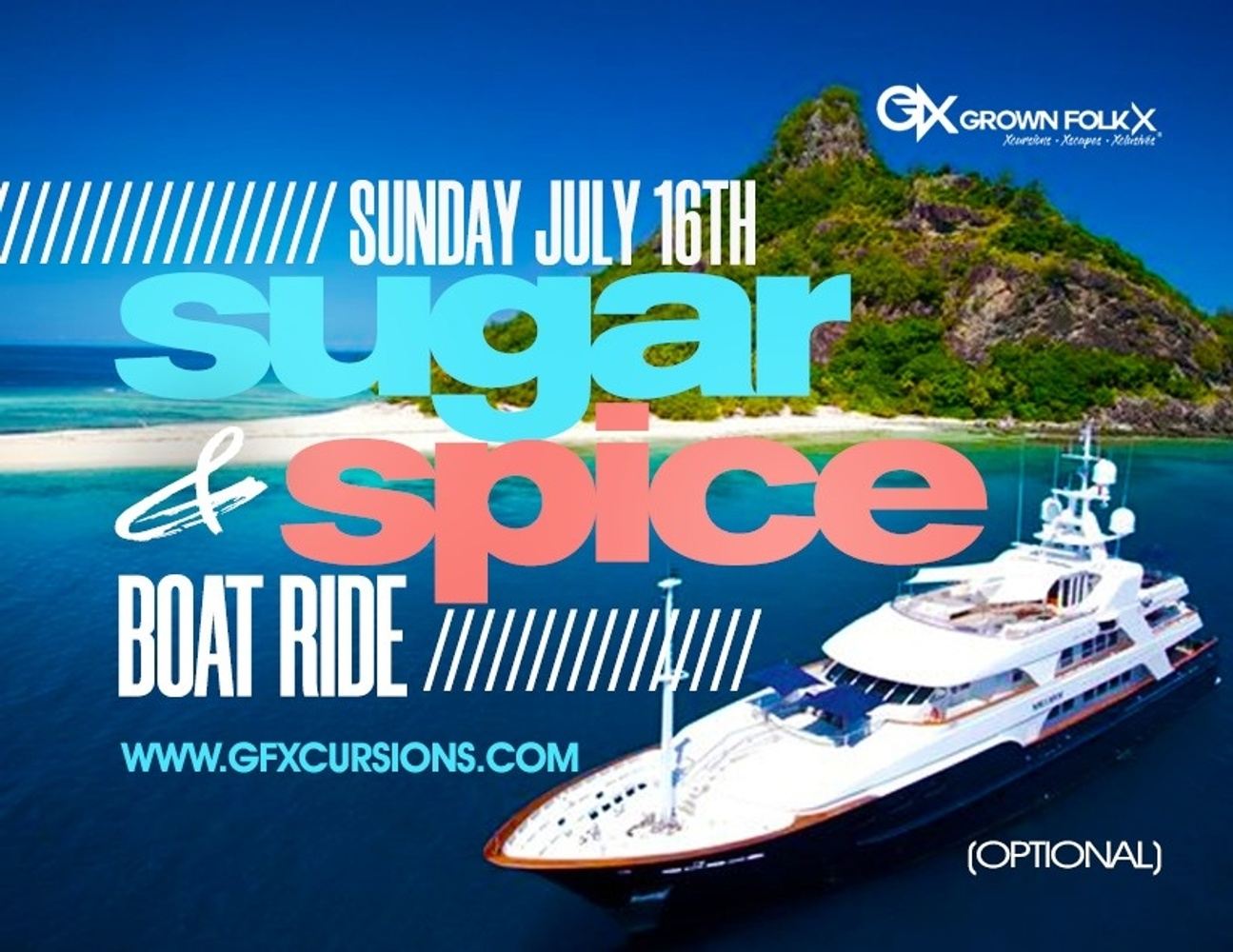 gfXcursions - Grenda Add-on's, Sunday Boat/Saturday Day tour