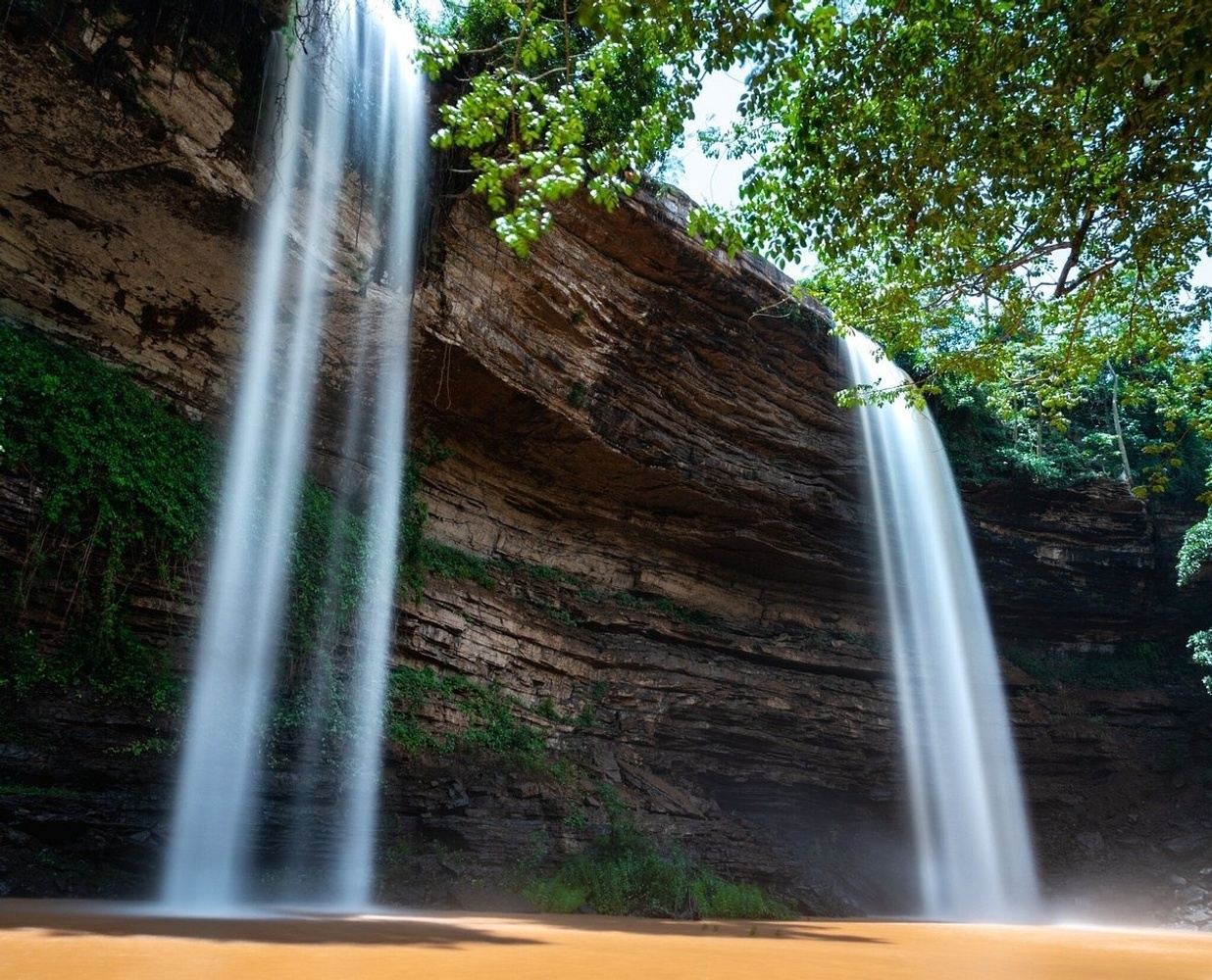 Waterfalls of the Eastern Region of Ghana