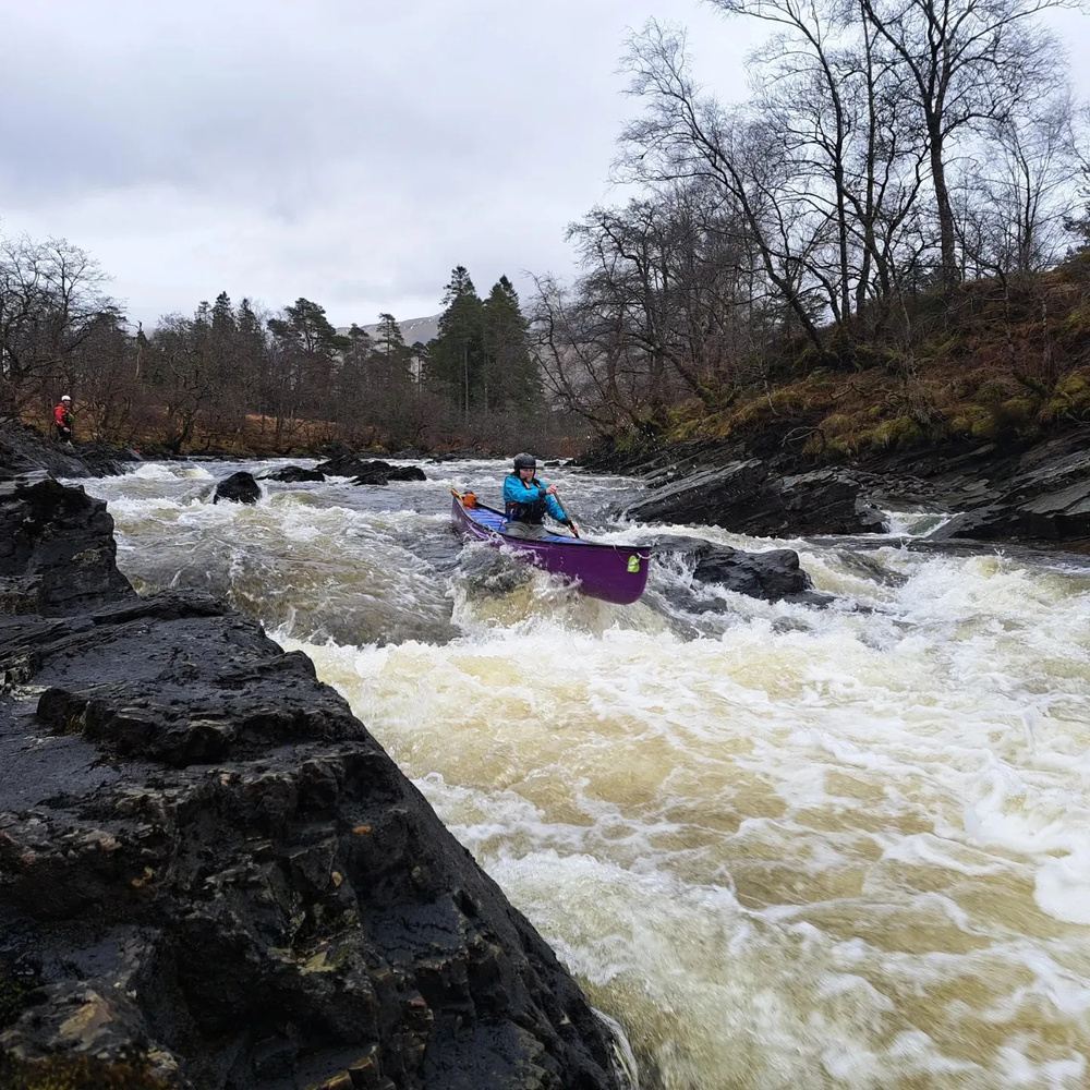 Scotland White Water Canoe Grade 3 Rivers  with Ollie Sandeman