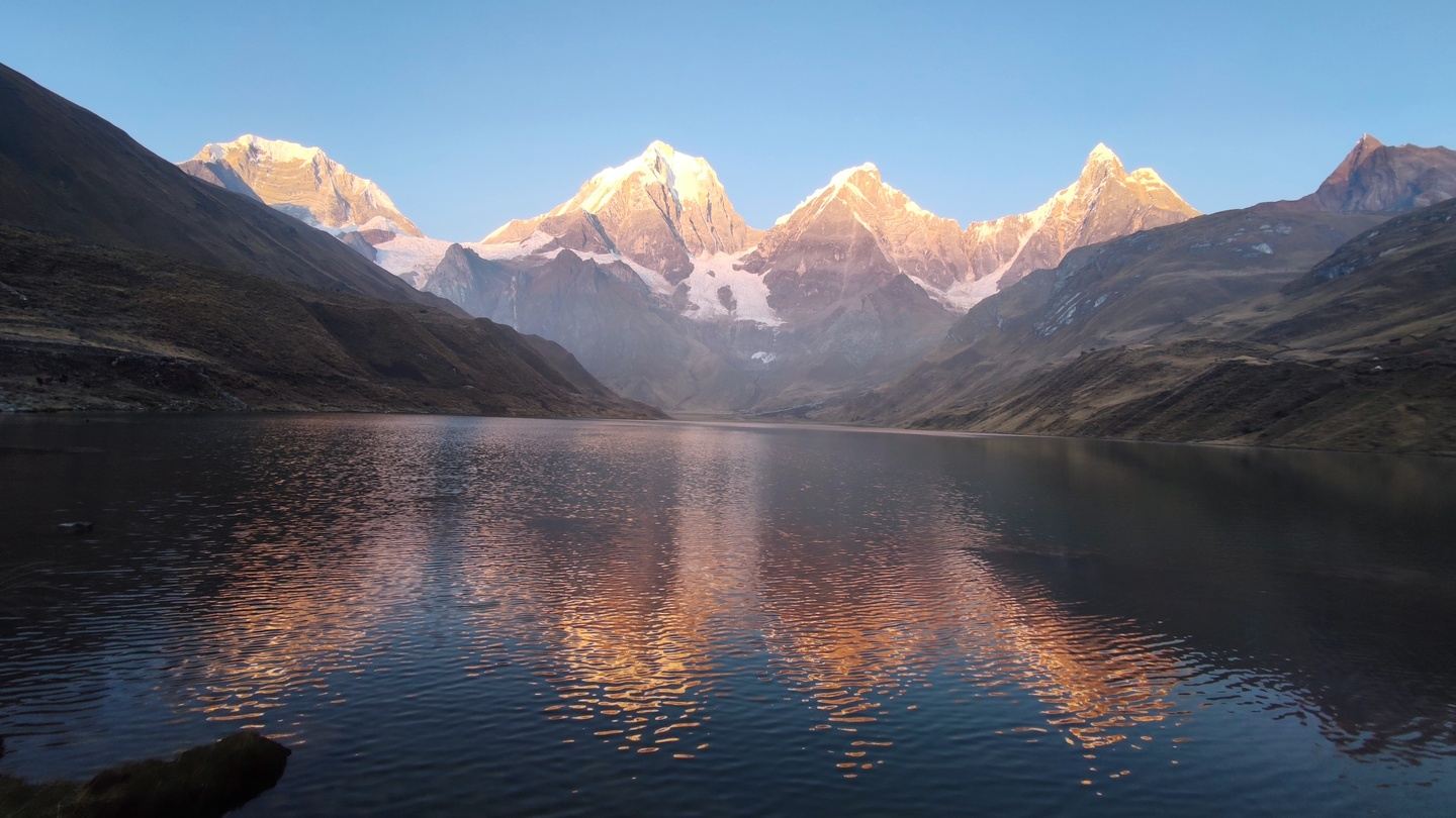 La cordillera  HUAYHUASH