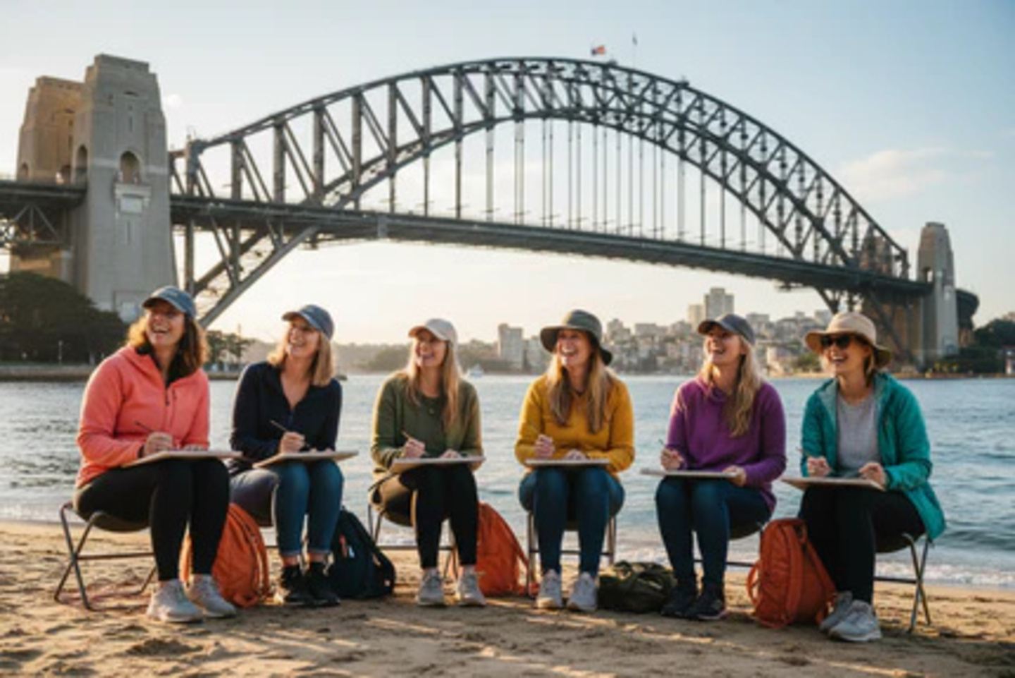PAINT AND WALK™ Balmoral Beach, Mosman SYDNEY             1pm - 4pm