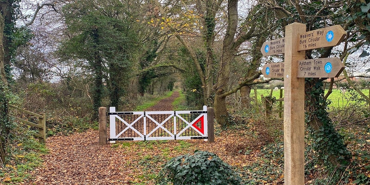 Explore Norfolk day walk, Weaver's Way in Norfolk UK