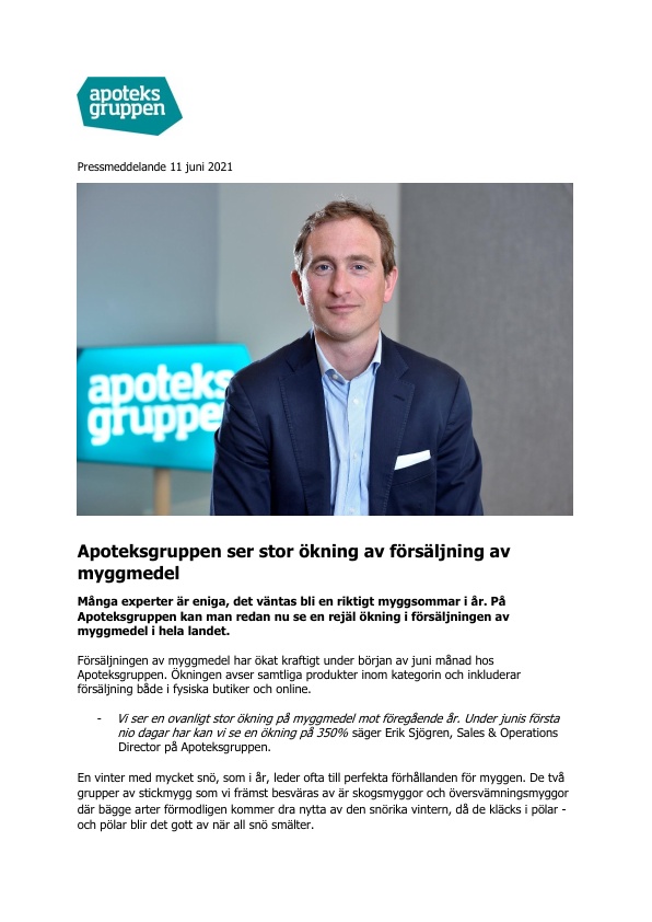 PDF_210611_Apoteksgruppen_ser_stor_ökning_av_försäljning_av_myggmedel