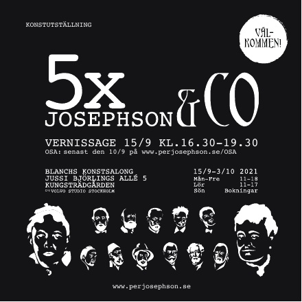 5xJosephson&CO-Inbjudan