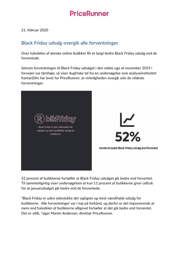 Black Friday udsalg 2019 overgik alle forventninger