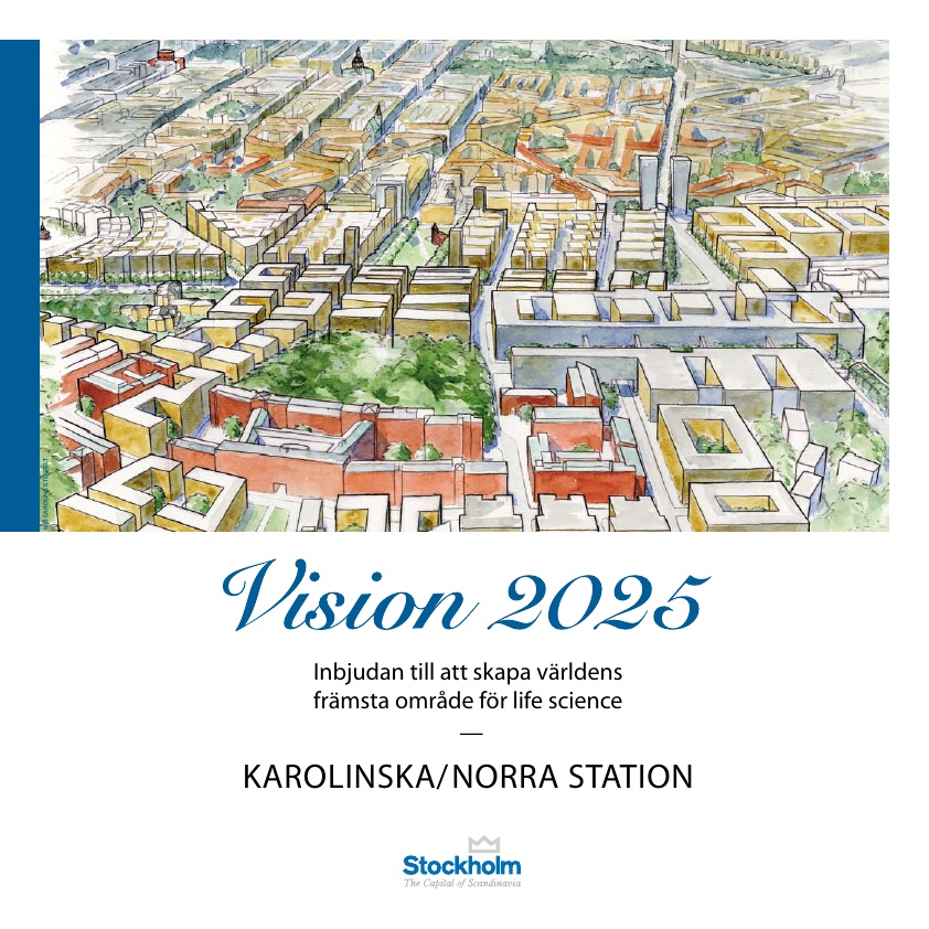 I och omkring Karolinska/Norra Station finns en stor koncentration av forskning och företagande inom life science. Här bedrivs världsledande utbildning och forskning vid Karolinska Institutet, Kungliga Tekniska Högskolan, Stockholms universitet och Karolinska universitetssjukhuset Solna. Inom fem kilometer från området finns också cirka hälften av regionens life science-företag. Här finns goda förutsättningar för näringsliv och universitet att växa och att bygga en helt ny stadsdel med världsledande forskning och företagande inom life science-området.