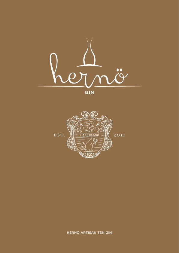 Hernö Artisan Ten Gin 2021, product sheet.