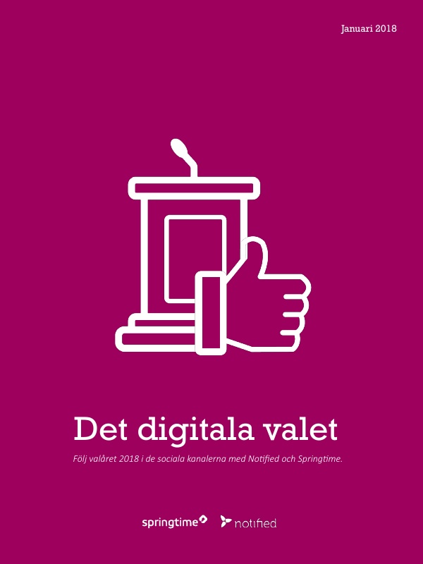 Det digitala valet - Rapport, Jan 2018