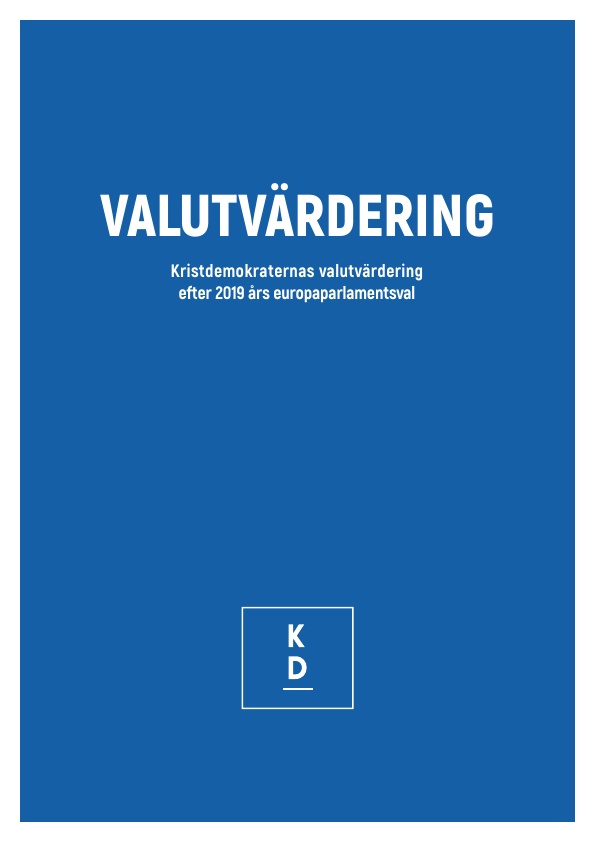 Kristdemokraternas valanalys för Europaparlamentsvalet 2019