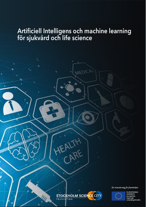 Rapporten "Artificiell Intelligens och machine learning för sjukvård och life science" är författad av Henrik Ahlén och tänkt att ge en översiktlig bild av de tekniska framsteg som har gjorts de senaste åren och medfört att artificiell intelligens (AI) nu börjar användas inom allt fler sammanhang. Den listar även exempel på aktörer som är aktiva med att utveckla och implementera produkter inom hälsoområdet baserade på olika former av AI-teknologier.