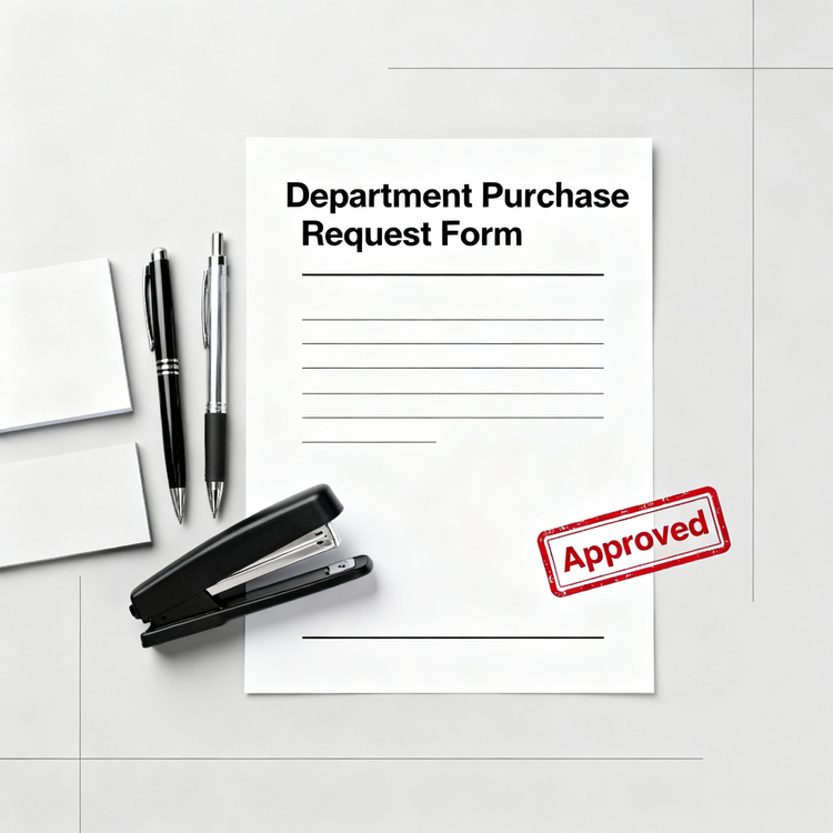 Department Purchase Request Form – Track, Approve, and Manage Departmental Purchases Templates