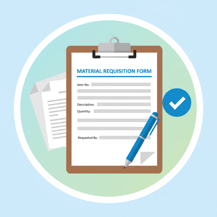 Material Requisition Form Template on Stackby - Centralized system to request, approve, and track materials efficiently Templates