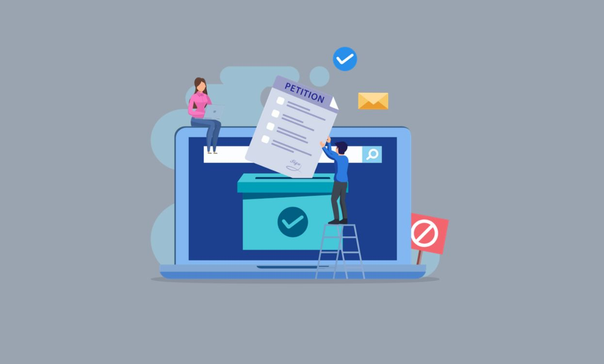 A customizable online petition form with e-signature collection feature Templates