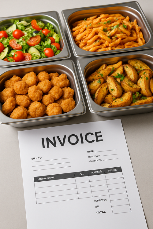 Catering invoicing template for managing events, clients, and payments in Stackby Templates