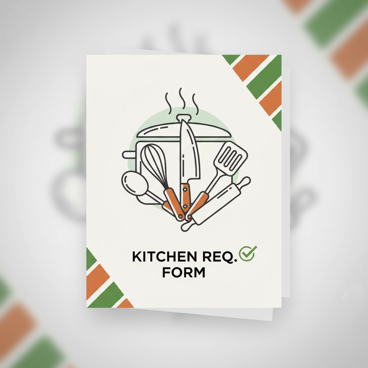 Kitchen Requisition Form Template – Request, Approve, and Track Kitchen Supplies Templates