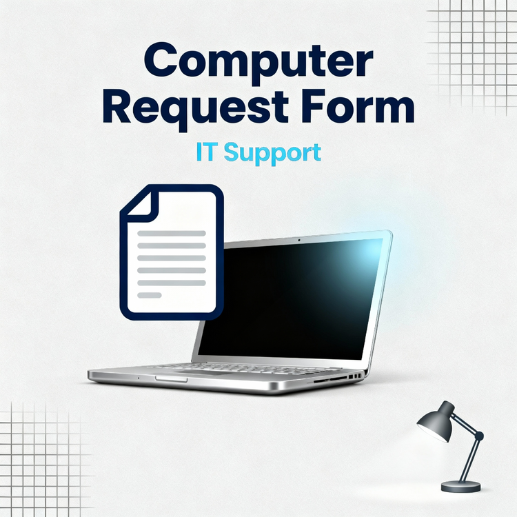 Computer Request Form Template – Request, Approve, and Track IT Equipment Templates