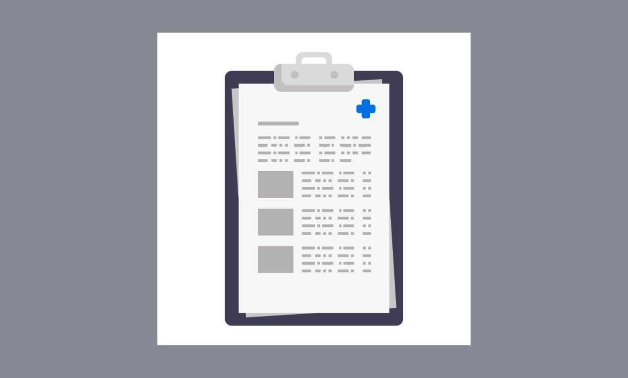 Form template showing patient medical history, allergies, and medication details Templates