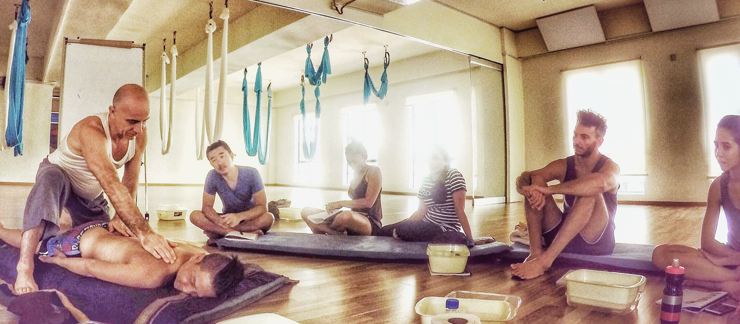 Ayurvedic Yoga Massage Training in Paris with Ananta